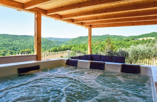 San Venanzo Villa | Villa with private pool, hot tub. Quiet area & 100% privacy. panoramic views!