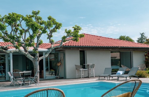 Bias Villa | Villa with swimming pool 6km from Lespecier beach and Mimizan beach, Contis