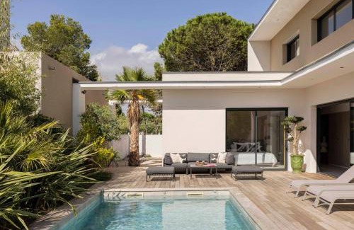 Cap d'Agde House | Villa Yuna Heated Swimming Pool Beach