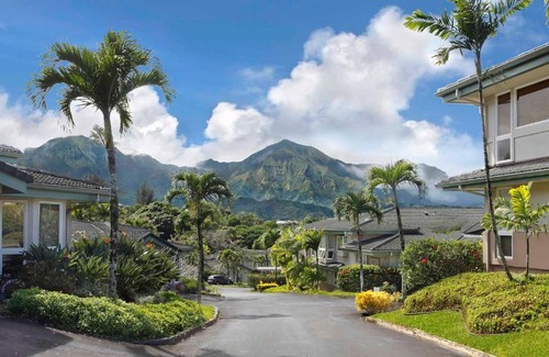 Princeville Apartment | Villas of Kamali'i Mountain Waterfall Views