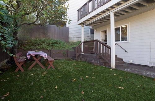 Mission District Apartment | W/outdoor space and private entry, the home is an ideal self-contained shelter.
