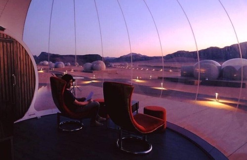 Wadi Rum RV Rental | Wadi Rum Bubble Luxotel - Campsite