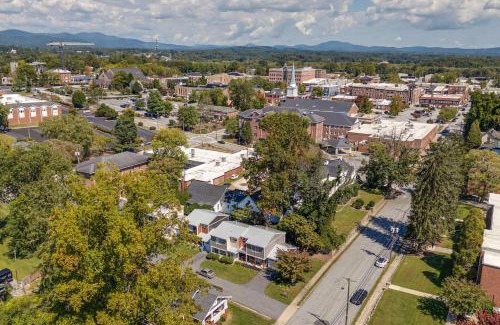 West Side Historic District House | Walk to Main St Hendersonville Chic Home with Yard