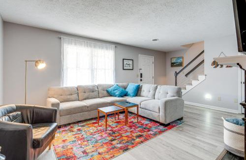 West Side Historic District House | Walk to Main St Hendersonville Chic Home with Yard