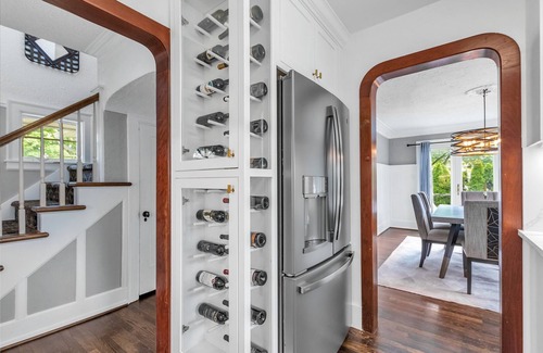 Birmingham House | Walk to shopping, Charming Modern European cottage with huge deck