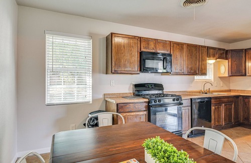 Brenham House | Walk to Town: Home w/Yard in Brenham!
