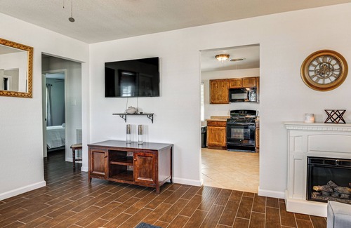 Brenham House | Walk to Town: Home w/Yard in Brenham!