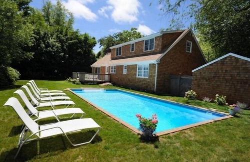 Village of East Hampton House | Walk to Village, Bike to Ocean, Relax in Solar Heated Pool
