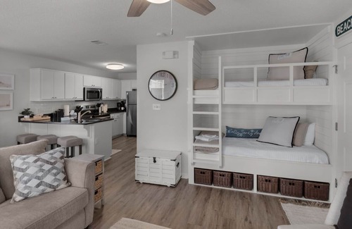 Seagrove Beach Condo | Walking Distance to Beach, Large Pool, Ground Floor +Free Attraction Tickets!