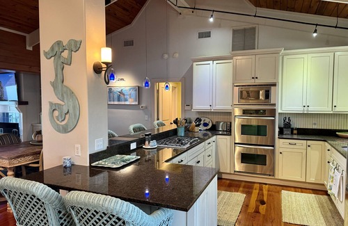Alligator Point House | Watch dolphins frolic or an amazing sunset from your private deck on the Gulf!