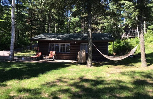 Lac du Flambeau Cabin | Waterfront Cabin: Pontoon Boats, Canoes, Kayaks. Pets Ok. Colorama Specials!