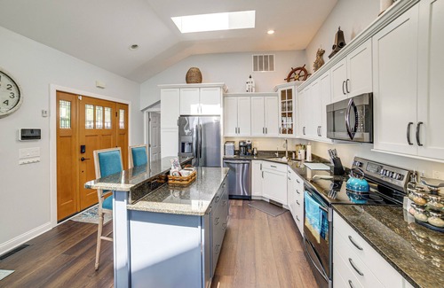Clarklake House | Waterfront ‘Clarklake Escape’ - Deck, Dock & Views