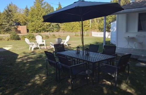 Sauble Beach Cottage | Waterfront family friendly property.