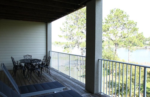 Foley Condo | Waterfront - great fishing, peaceful & quiet, yet close to Tanger Outlets & OWA