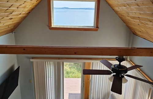 Eastport Apartment | Waterfront Retreat with Loft & Harbor Views in Historic Eastport, Maine