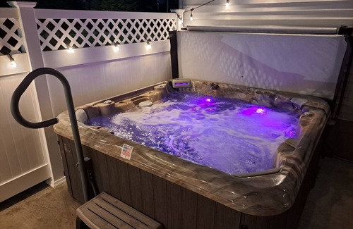 Columbiana House | Wayside Getaway with cozy patio & private hot tub!