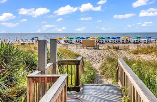 Myrtle Beach Apartment | Welcome Fall and Winter! Indoor Hot Tub - Heated Pool - Lazy Rivers - King Bed