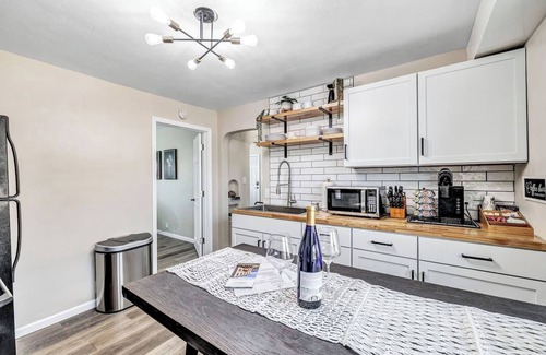 Algoma Apartment | Welcome to The Steele Magnolia! Completely renovated 2 bed/1ba plus bonus futon couch