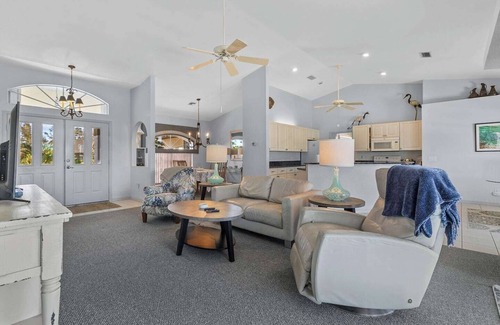 Pinehurst House | Welcoming Pool Home on Canal Short Trip to Beaches