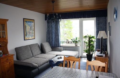 Silbach Apartment | Well-maintained apartment in a family home in a quiet residential area, with a splendid view of the surroundings