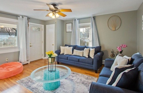 Cove - East Side - Shippan House | Whimsical Staycation - Fire Pit