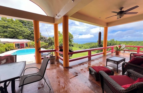 Puerto Real Villa | Whispering Palms: Peaceful 5 bedroom villa in Pilon, Vieques, PR