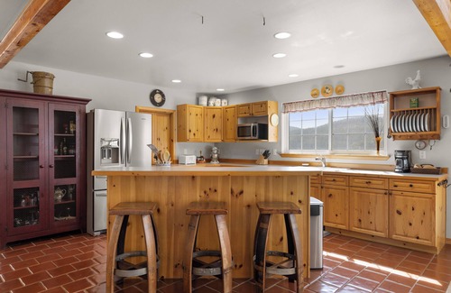 Whitefish House | Whitefish Lakefront Cabin w/Private Beach & Dock, Private Apt & Hot Tub