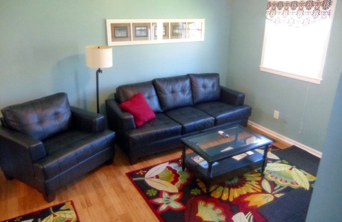Brookville House | Whitewater River House - one side of duplex house on the river