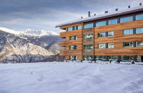 Vercorin Apartment | Wifi, ski-in/ski-out & foot of the slopes, sauna, hammam, tv, ski locker, 59m², Vercorin