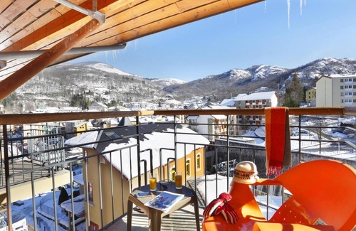 Ax-les-Thermes Apartment | Wifi, ski lifts base, fitness, swimming pool, sauna, parking, ski locker, 39m², Ax-Les-Thermes