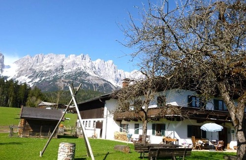 Going am Wilden Kaiser Apartment | Wilder Kaiser or Kitzbüheler Horn double room with shower/WC - Pension Sunnbichl