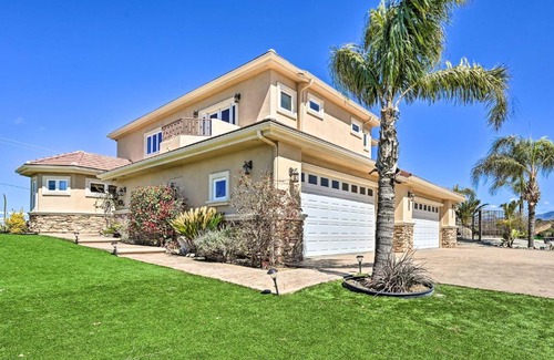 Temecula Villa | Wine Country Retreat with Pool and Sunset Views!