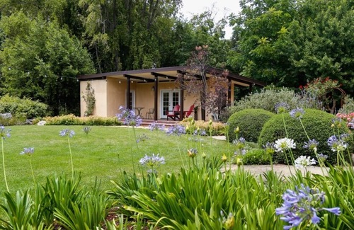 Napa Cottage | Wine Country surrounded by vineyards, bordered by a creek, on 7 acr
