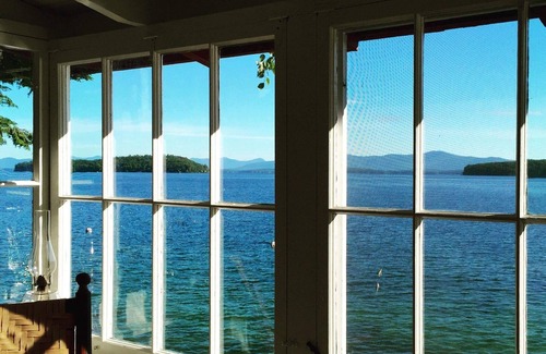 West Alton Cottage | Winni waterfront - cozy, clean, pet friendly, boat dock and best view ever!