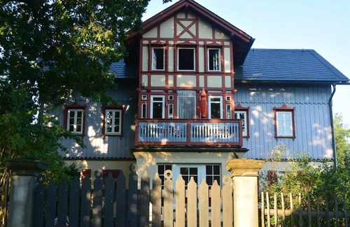 Kurort Gohrisch Apartment | Wohnung mit Balkon in der Villa Blau