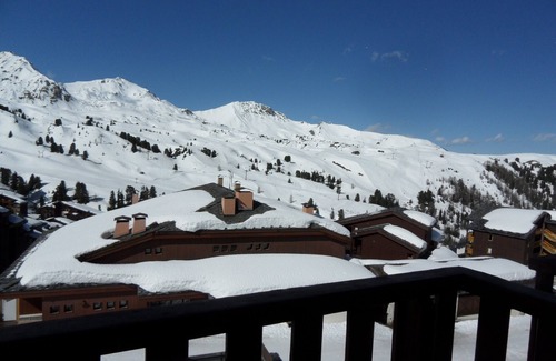 Plagne Centre Apartment | Wonderful duplex in wooden chalet style in Belle Plagne for 6 persons. 3 rooms
