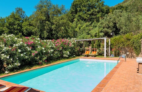 Pieve a Nievole Villa | Wonderful private villa with private pool, WIFI, hot tub, A/C, TV, patio and pets allowed