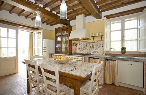 Cascine-La Croce Villa | Wonderful private villa with A/C, WIFI, private pool, TV, terrace and panoramic view, close to L.