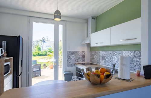 Kerlouan House | Wonderful private villa for 6 guests with WIFI, TV, terrace and pets allowed