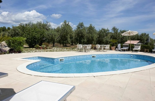 Itri Villa | Wonderful private villa for 11 people with pool, WIFI, A/C, TV, patio and pets allowed