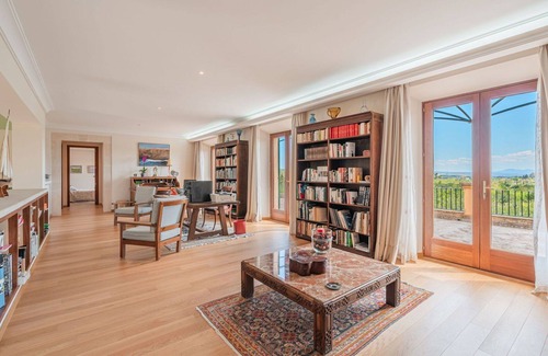 Esporles Villa | Wonderful private villa for 10 people with WIFI, A/C, private pool, TV, patio and panoramic view
