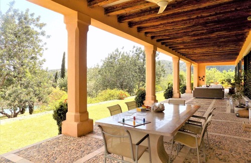 Esporles Villa | Wonderful private villa for 10 people with WIFI, A/C, private pool, TV, patio and panoramic view