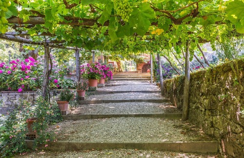 Ripoli Villa | Wonderful private villa with A/C, private pool, WIFI, hot tub, TV, patio and panoramic view