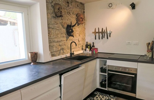 Pulfero House | Wonderful private villa for 7 guests with A/C, TV and pets allowed