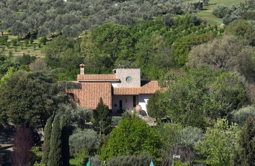 Viterbo Villa | Wonderful private villa with hot tub, sauna, A/C, private pool, WIFI, TV, patio and panoramic view