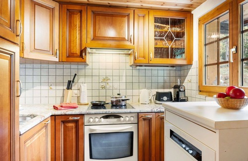 Taesch House | Wonderful private villa for 3 guests with WIFI, TV, terrace and panoramic view
