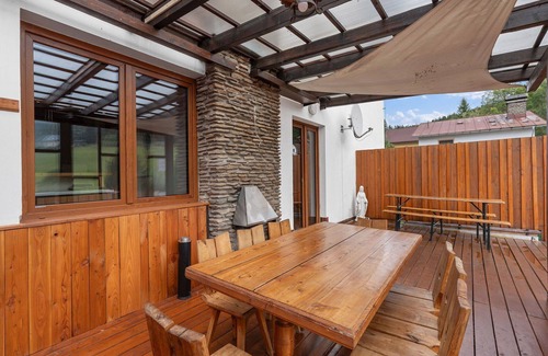 Zelezna Ruda House | Wonderful private villa for 22 guests with WIFI, TV, terrace and pets allowed