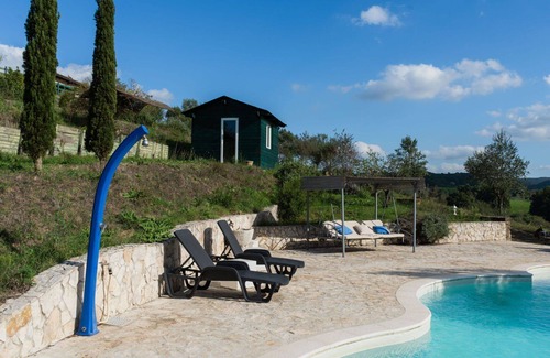 Mazzano Romano Villa | Wonderful private villa for 6 guests with pool, A/C, WIFI, hot tub and TV