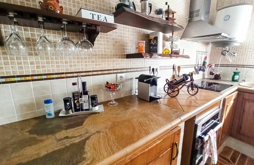 Cabra Villa | Wonderful private villa with WIFI, A/C, hot tub, private pool, TV, terrace and pets allowed