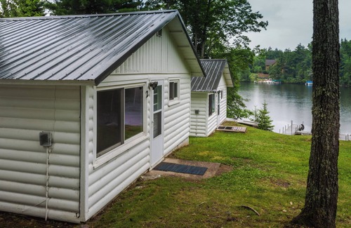 Gwinn Cottage | Wooded Lakeside Cottage ,Fishing, Snowmobiling, Hunting, Boats, Hot Tub